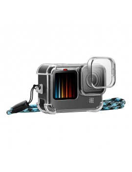 Case with Lens Cap and Neck Strap PULUZ for GoPro Hero 9 / 10 / 11