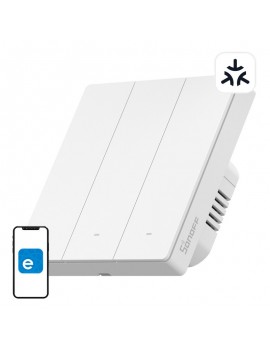 Smart wall switch SONOFF M5-3C-86W Matter (3-channel)