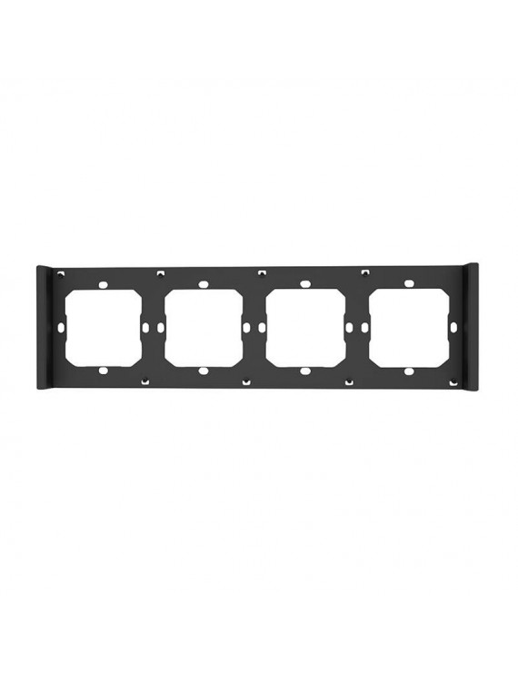 Frame for M5 80 smart wall switch 4-way quadruple SONOFF M5-4C-80-F (dim gray)