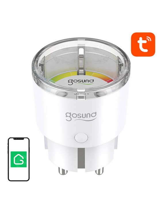 Gosund Έξυπνη Πρίζα WiFi SP111 3680W 16A Tuya (Λευκό)