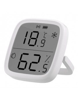 Sonoff Έξυπνος Αισθητήρας Θερμοκρασίας και Υγρασίας ZigBee LCD SNZB-02D (Λευκό)