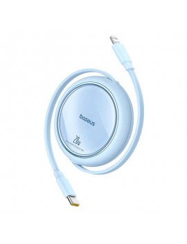 USB Cable Baseus Free2Pull USB-C to iP 20W 1m (blue) USB Cable Baseus Free2Pull USB-C to iP 20W 1m (blue)
