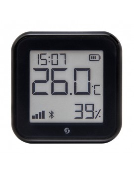 Shelly H&T Gen3 Temperature and humidity sensor, WiFi (Black) Shelly H&T Gen3 Temperature and humidity sensor, WiFi (Black)