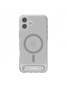Torras phone case Pstand for iPhone 16 Plus (transparent)