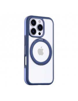 Torras phone case Pstand for iPhone 16 Pro (navy blue)