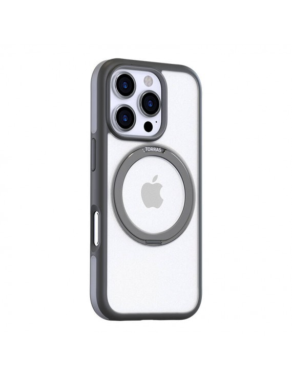 Case Torras Ostand R Fusion dla iPhone 16 ProMax (Szare)