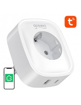 Smart plug WiFi/Bluetooth Gosund SP6 16A USB-C 20W