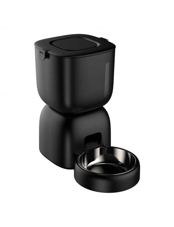 Automatic pet feeder Petwant F14-L(BAS) BLACK