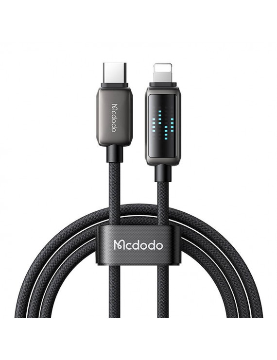 Mcdodo CA-2630 LED Display USB-C to Lightning 36W Data Cable 1.2m