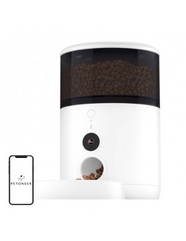 Smart pet feeder Petoneer NutriVue (with stainless steel bowl)
