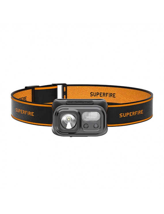 Headlamp Superfire HL23-S, 350lm, USB-C