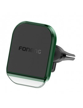 Magnetic air vent phone holder Foneng CP106 (Green)