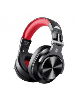 Oneodio A71 Wired Headphones (Black and Red)