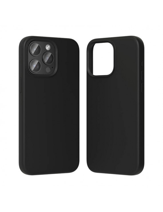 Silicone Case Vention KUEB0-40 to iPhone 14 Pro Max (black)