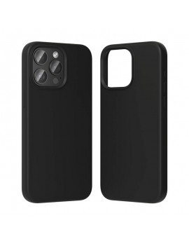 Silicone Case Vention KUFB0-30 to iPhone 15 Pro (black)