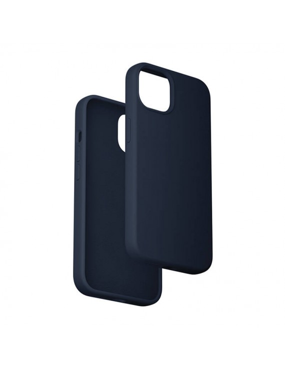 Silicone Case Vention KUFL0-20 to iPhone 15 Plus (blue)