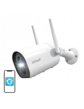 Wireless WiFi Outdoor Camera ieGeek ZS-GX2S white 5200mAh