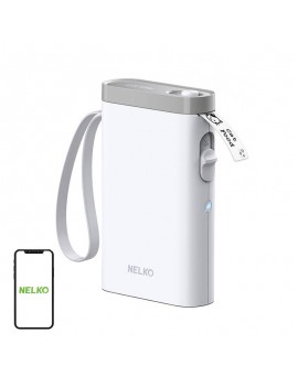 Nelko Thermal Label Printer P21 (White)