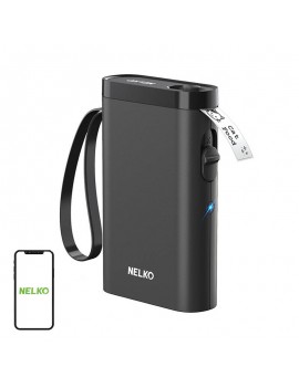 Nelko Thermal Label Printer P21 (Black)