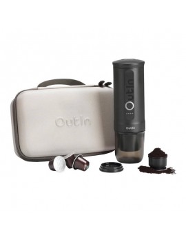 Portable coffe maker bundle Outin Nano 7500mAh (Grey) + protective case