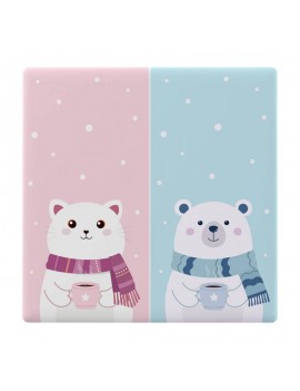 Decorative cover / panel for T5 touch wall switch SONOFF Cartoon 2C