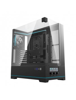 Darkflash DY450 PRO Glass Computer Case (black)