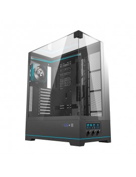 Darkflash Computer Case DY450L PRO Black with fan