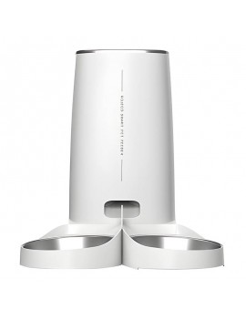 Automatic Pet Feeder Rojeco 4L Button Version (double bowl)