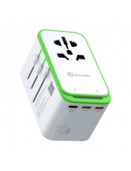 Roamplug adapter with 4G/LTE Wi-Fi hotspot GlocalMe