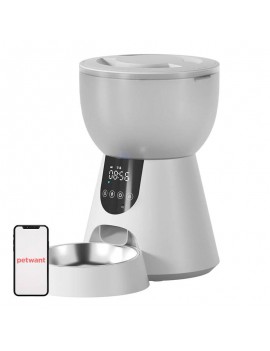 Automatic pet feeder F17 LED + Pet fountain W8 Petwant