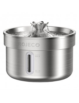 Stainless Steel Pet Water fountain 2l Rojeco