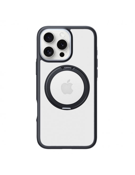 Etui Torras Ostand R Fusion for iPhone 16 Pro (Black)