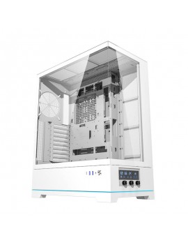 Darkflash Computer Case DY451L White without fans