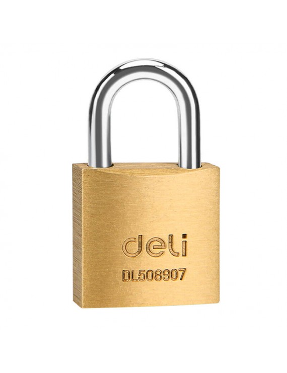 Brass Padlock Deli Tools EDL508907