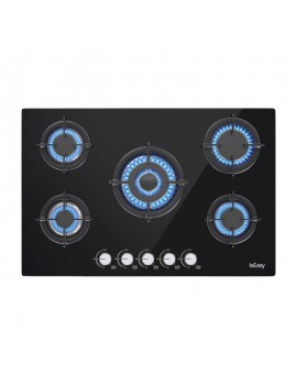 Glass Panel Gas Stove IsEasy MGBG-775 Five-zones