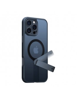 Torras Pstand Spin Case for iPhone 16 ProMax (Black)