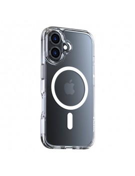 Torras Diamond-Mag Series Case for iPhone 16 (Transparent)