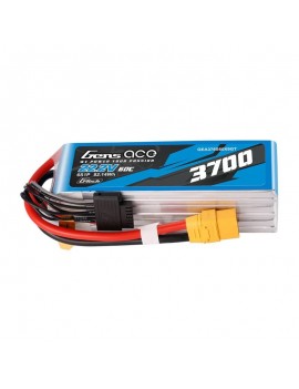 Gens Ace G-Tech 3700mAh 22.2V 60C 6S1P XT90 Lipo Battery Pack
