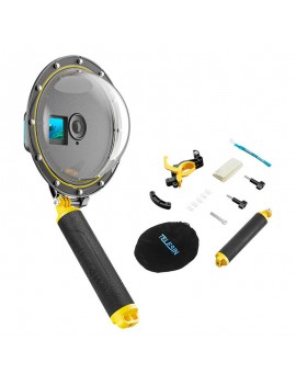 Waterpoof dome port Telesin for DJI Action 4 / 3 Waterpoof dome port Telesin for DJI Action 4 / 3