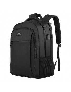Travel laptop backpack 15.6'' TSA Matein 1007 Black USB