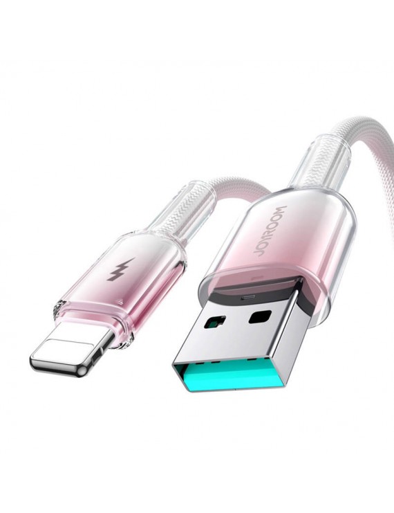 Cable USB-A Lightning Joyroom S-A42 3A 30W 1.2m White