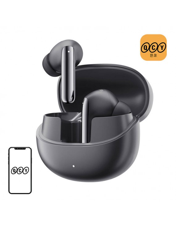Earphones TWS QCY MeloBuds Pro HT08, ANC (black)