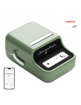 Portable label printer Niimbot B21 Pro (green)