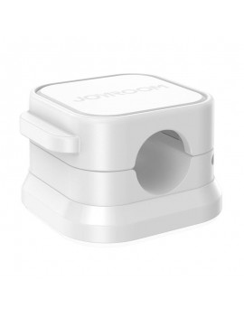 Magnetic Cable Organizer Joyroom JR-ZS368 3 pcs (white) Magnetic Cable Organizer Joyroom JR-ZS368 3 pcs (white)