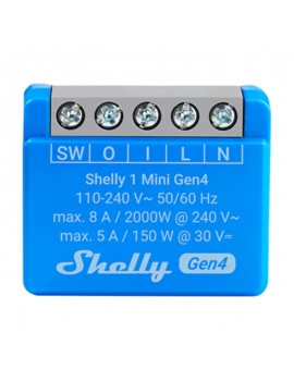 Shelly 1 Mini Gen4 Controller Zigbee/Matter