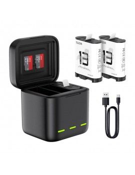 Three-channel battery charger for GoPro Hero 13 Black Telesin (S0-BCG-10-TGP)