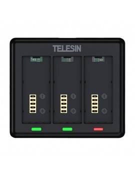 Charger For 3 Batteries For GoPro HERO 13 Telesin (S0-BCG-12-TGP)