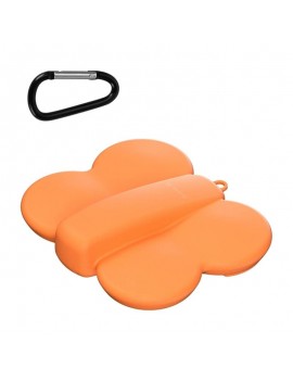 Butterfly Storage Case Sunnylife for NEO NE-SN908, equipped with a carabiner (Orange)