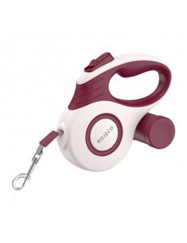 Rojeco A12 5M Automatic Retractable Dog Leash (red)