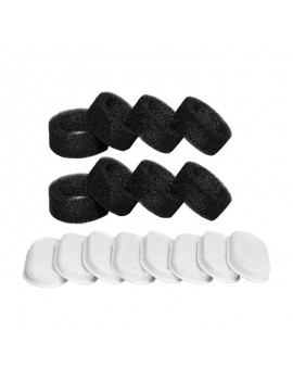 Rojeco 3.2L /2L Stainless Steel Cat Water Fountain Filters 8Set